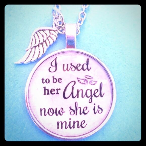 (M2) Woman/Girl Memorial Necklace - Picture 2 of 7